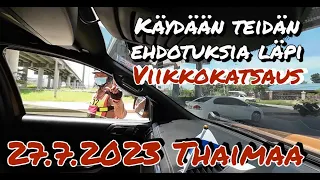 Kiitos Kyselyyn Vastanneille - Käydään Muutamia Vähän Läpi 27.7.2023 Thaimaa Pattaya