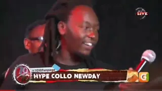 The Nairobi Unstoppable dance crew backs up Collo Newday ten over ten citizen tv