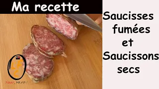 Comment faire de la saucisse fumée et du saucisson secs sans additifs chimique, avec du cochon bio!