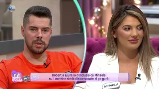 Casa Iubirii - Mihaela vrea acasa, Robert spune ca se victimizeaza: "Am suferit mai mult decat tine"