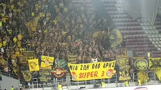 Dinamo Kiev vs Aris Thessaloniki (Aris fans are one of the best in Europe)