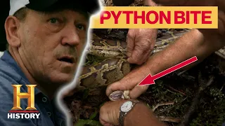 Swamp People: Serpent Invasion: TROY VS. 12-FOOT PYTHON (Season 2) | History