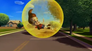 Jimmy Neutron: Boy Genius Movie - getting ready for school + gum-mobile