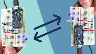 Simple Optical Communication using Arduino (UART)