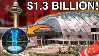 Inside Singapore Jewel Changi Airport :  $1.3 BIllion Worlds Best Airport