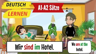 German for beginners Wichtige Sätze | Deutsch A1- A2 |Deutsch im Alltag |ُ Deutsch lernen