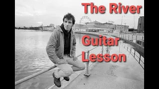 How to play The River Bruce Springsteen Guitar Lesson + Tutorial