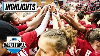 NC State at Indiana | Big Ten Women's Basketball | Highlights | Dec. 2, 2021