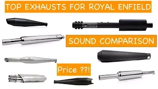 Best Royal Enfield Silencer With Price | Top 10 Silencers Sound Comparison