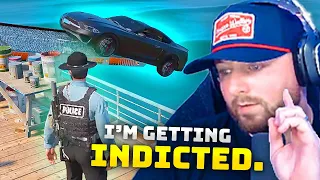 DUMPING Criminal's NEW CAR into the Ocean! | GTA RP