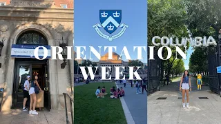 Move In Day + Orientation Week @ Columbia University
