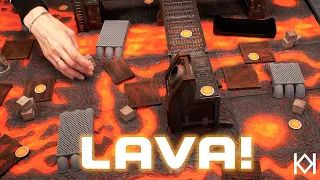 Light up Lava | 3D Printed Terrain Board | Shatterpoint | Legion