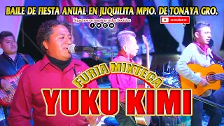 GRUPO FURIA MIXTECA EN LA COL. JUQUILA ANEXO DE SANTA MARÍA TONAYA GUERRERO BAILE DE FIESTA ANUAL.