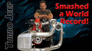 Turbo Jeep Smashes World Records! (Tons of Innovation!)