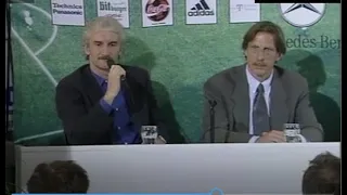 Rudi Völler wird neuer Teamchef der Nationalmannschaft (02.07.2000)