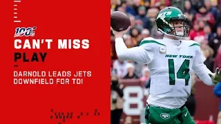 Sam Darnold Orchestrates QUICK Opening Scoring Drive