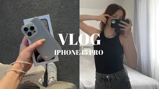 vlog | покупаю iphone 15 pro!📱🩶