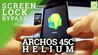 How to Hard Reset in ARCHOS 45c Helium 4G - Bypass Screen Lock