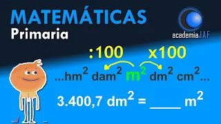 Conversión de unidades de SUPERFICIE o área