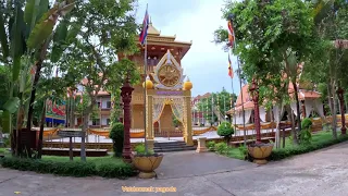 SIEM REAP CITY | EXPLORE CAMBODIA |  MOTOVLOG TOUR | ORIGINAL CITY SOUND | 4K