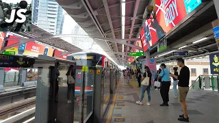 BTS Skytrain in Bangkok, Thailand | One Stop Ride 2022