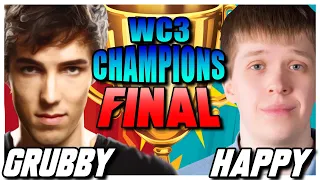 GRUBBY vs HAPPY | Winners Final - Season 2 W3 Champions Tournament