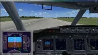 Microsoft Flight Simulator X Полет по ИЛС