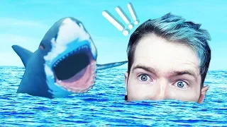 DANTDM vs THE OCEAN!!! (Raft)