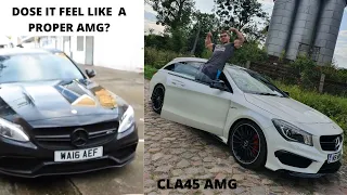 Is The CLA45 AMG A Real AMG? VS My C63 AMG