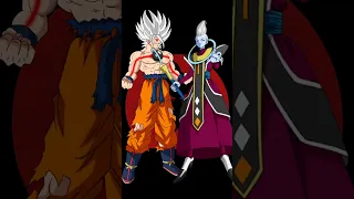 [goku vs whis][drip goku vs beerus][infinity goku vs grand priest] #shorts #anime #dbs #viral