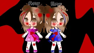 Las gemelas malditas Amy y Emy||Gacha club||ღ•Magui_NekoUwU•ღ