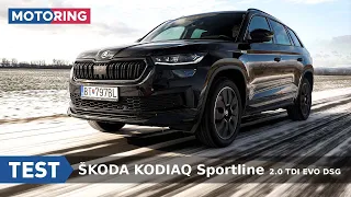 TEST | ŠKODA KODIAQ Sportline 2.0 TDI EVO 147 kW (200 k) DSG | Motoring TA3