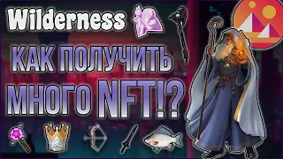 Wilderness! КАК ЗАРАБАТЫВАТЬ МНОГО КОИНОВ И NFT?! ТАКТИКА!