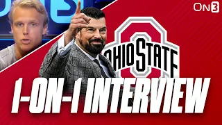 Ohio State Buckeyes Head Coach Ryan Day on QB Battle, Marvin Harrison jr, and improvement on defense