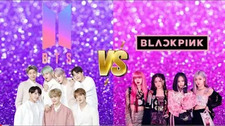 Bts vs blackpink💜💗 { purple vs pink } CHOOSE YOUR FAVOURITE K-POP GROUP.#BTS #blackpink #trending💖.