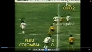 Peru 2 vs Colombia 0, eliminatorias de 1981 - Goles de Barbadillo y Uribe