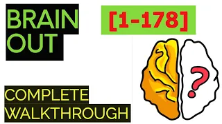 Brain out level 1 -178 complete Walkthrough or Solution with detailed information