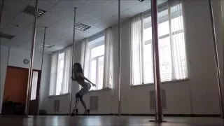 Exotic pole dance, тренировка перед тренировкой)) ROYAL Pole Dance Кировоград