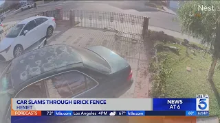 Police identify driver that crashed into Hemet home