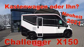 Wohnmobil?Kastenwagen?Challenger X150! Face to Face auf 5.99m 😊 Tolles Raumgefühl..unsere Roomtour