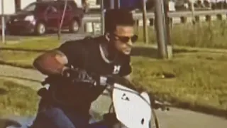 Suspect wanted after motorcycle chase