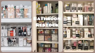 33 minutes of Random Restocking | bathroom restock and organizing Asmr | TikTok satisfying