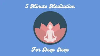 5 Minute Guided Meditation For Deep Sleep Fall Asleep Fast