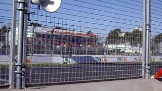 Australian Grand Prix Melbourne 2009 Warm Up Lap - Pit Straight