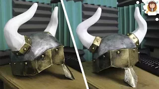 Como hacer un Casco Viking - (Papel y Carton)