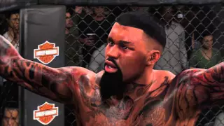 Crazy combo punch knockout UFC 2