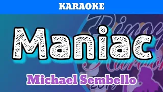 Maniac by Michael Sembello (Karaoke)