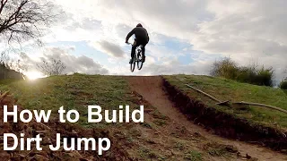 How to Build Dirt mtb bmx Jumps