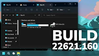 New Windows 11 Build 22621.160 – Tabs in File Explorer are coming to Windows 11 22H2 (Beta Channel)