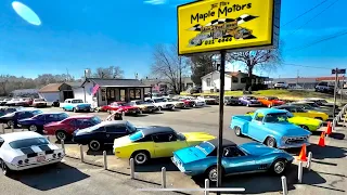 American Muscle Cars For Sale 1/9/23 Inventory Maple Motors Classic Hot Rods USA Vintage Rides